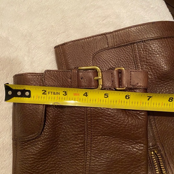 Coach Kaylie long boot stacked heel w box - Picture 8 of 15